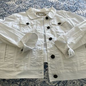Aventura white jacket organic